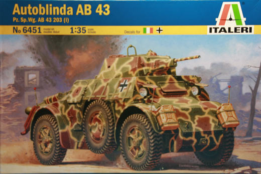 Italeri - Autoblinda AB 43