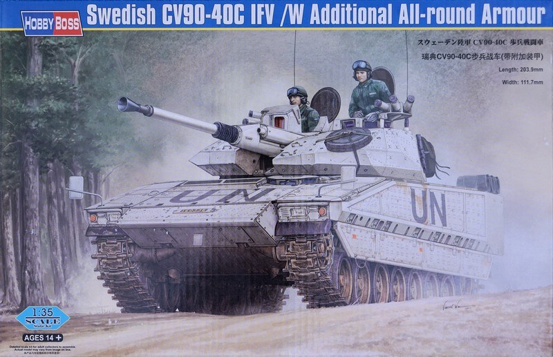 HobbyBoss - Swedish CV90-40C IFV/w Additional All-round Armour