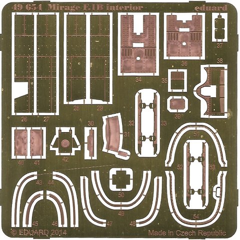 Eduard Ätzteile - Mirage F.1B interior S. A.