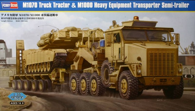 HobbyBoss - M1070 Truck Tractor & M1000 Heavy Equipment Transporter
