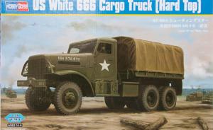 US White 666 Cargo Truck (Hard Top)