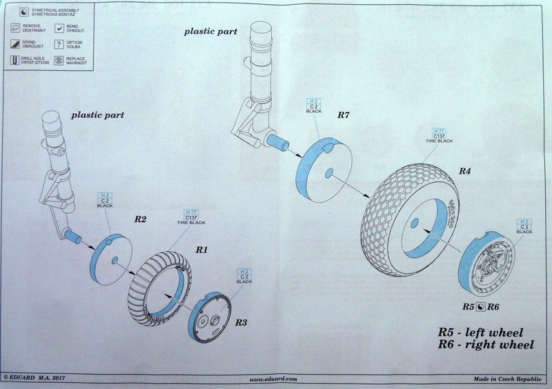 Eduard Brassin - Brassin Me 262 wheels