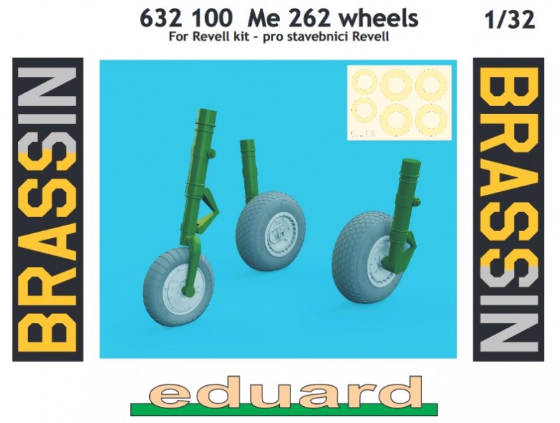 Eduard Brassin - Brassin Me 262 wheels