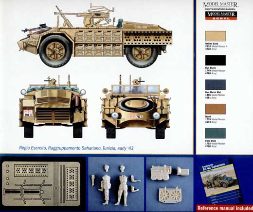 Italeri - Camionetta AS 42 Sahariana