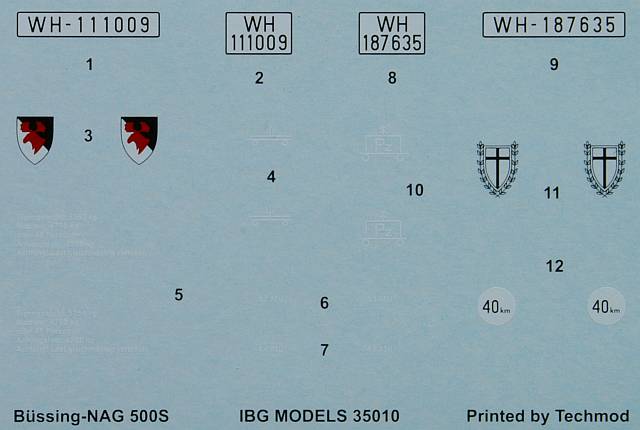 IBG Models - Büssing-NAG 500 S