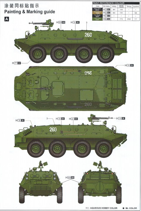 Trumpeter - Russian BTR-60PA