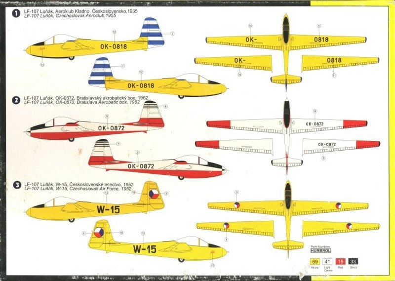 Admiral - Letov LF-107 Lunak