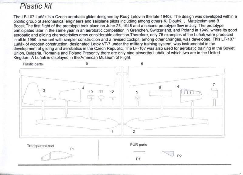 Admiral - Letov LF-107 Lunak