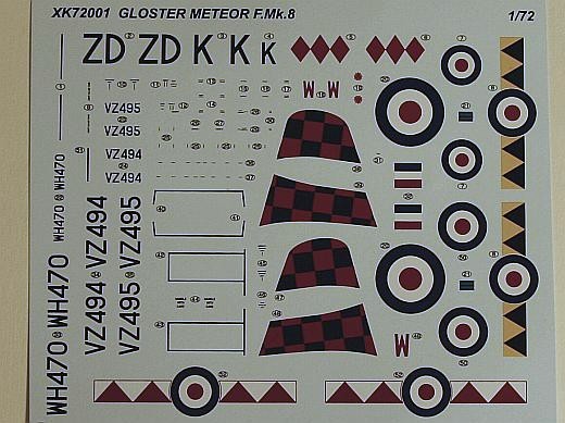 Xtrakits - Gloster Meteor F. Mk. 8