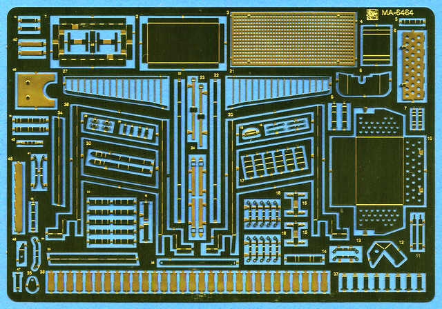 PE-Platine MA zur Detaillierung des Modells