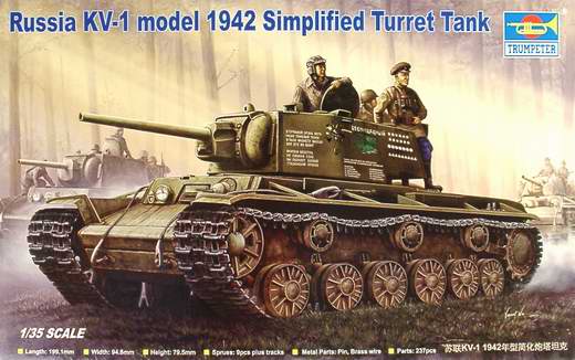 Trumpeter - KV-1 mod. 1942