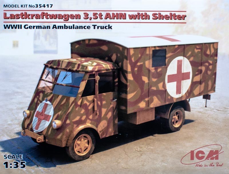 ICM - Lastkraftwagen 3,5t AHN with Shelter