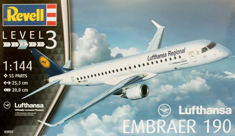 Revell - Embraer 190 Lufthansa