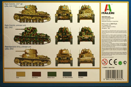 Italeri - Carro Armato M 13/40