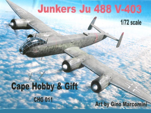 Cape Hobby & Gift - Junkers Ju 488 V-403