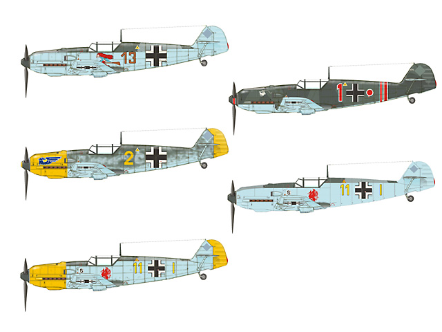 Eduard Bausätze - Bf 109E-1