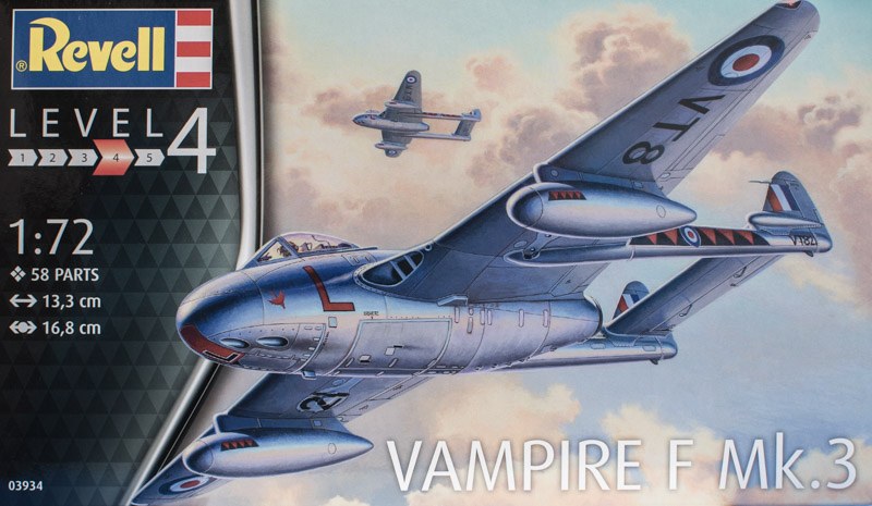 Revell - Vampire F Mk.3