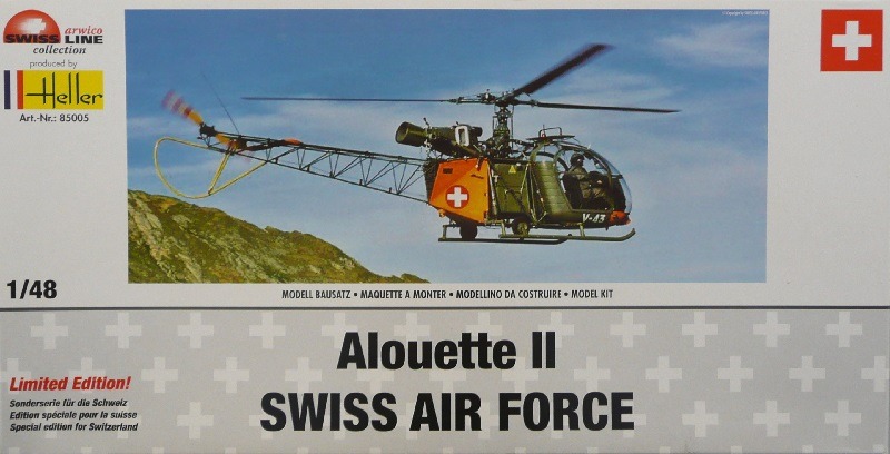 Heller - Alouette II Swiss Air Force