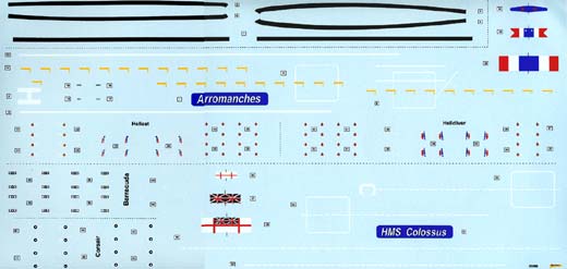 Heller - Flugzeugträger Arromanches