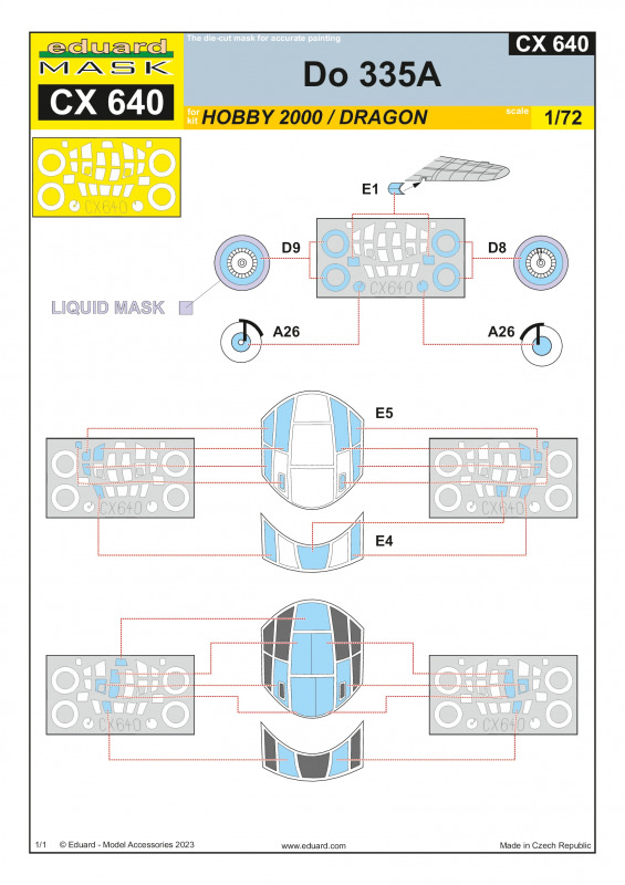 Eduard - Do 335A 1/72
