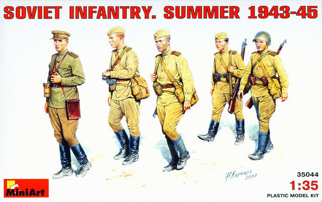 MiniArt - Soviet Infantry - Summer 1943-45