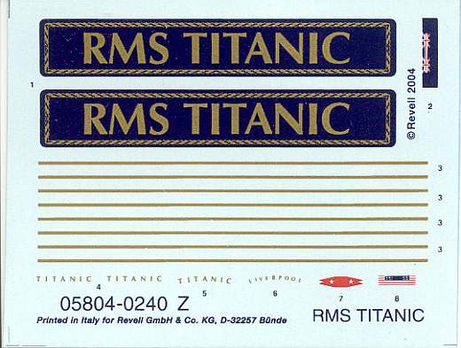 Revell - R.M.S. Titanic