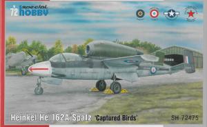 Heinkel He 162A Spatz Captured Birds