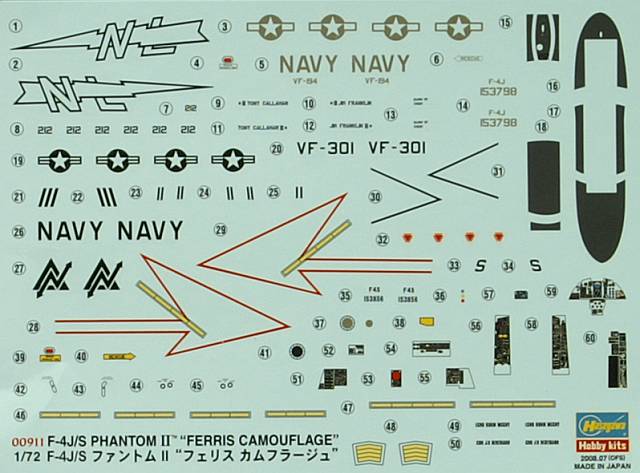 Hasegawa - F-4J/S Phantom II 'Ferris Camouflage'