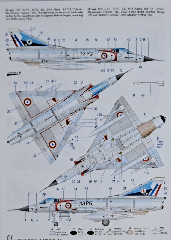 Special Hobby - Mirage IIIc 'Armee de l'Air'