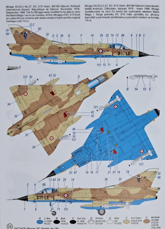 Special Hobby - Mirage IIIc 'Armee de l'Air'