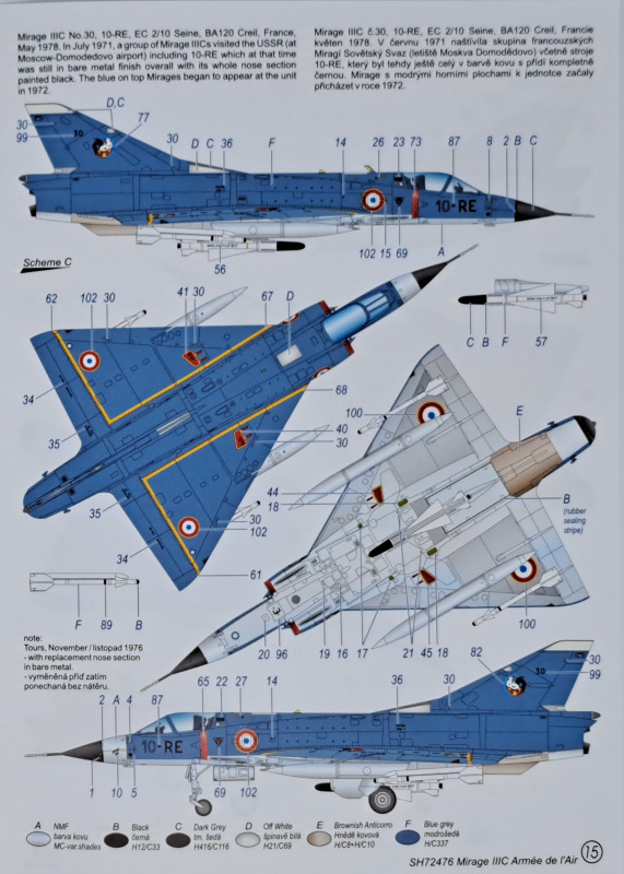 Special Hobby - Mirage IIIc 'Armee de l'Air'