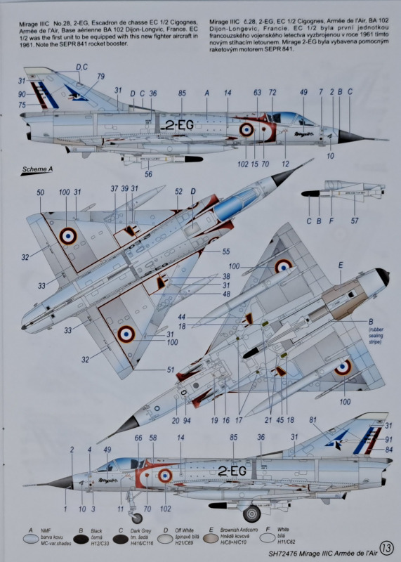 Special Hobby - Mirage IIIc 'Armee de l'Air'