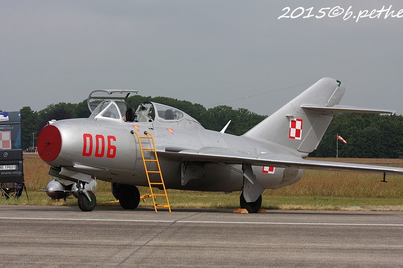 Diese polnische MiG-15UTI (Lim-2) fliegt heute noch mit einer Experimental-Zulassung.