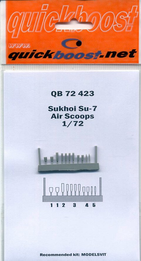 Quickboost - Suchoj Su-7 Air Scoops