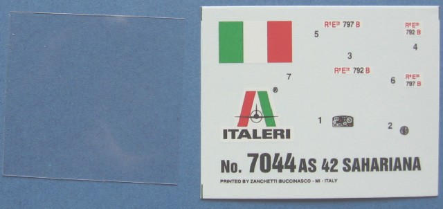 Italeri - Camionetta AS 42 Sahariana