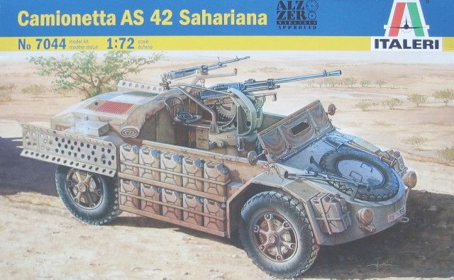 Italeri - Camionetta AS 42 Sahariana