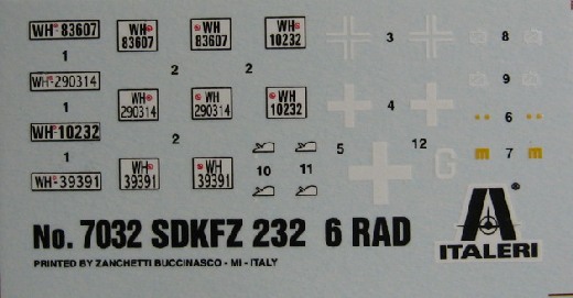 Italeri - Sd.Kfz.232 6-Rad