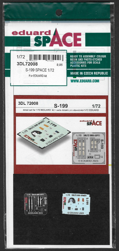 Eduard Ätzteile - S-199 SPACE 1/72