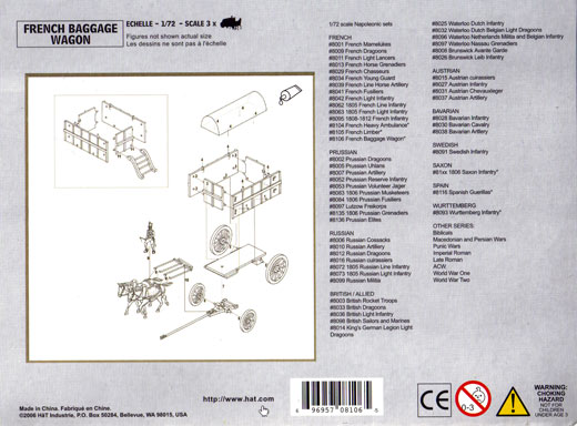 HäT - Französischer Regiments-Bagagewagen