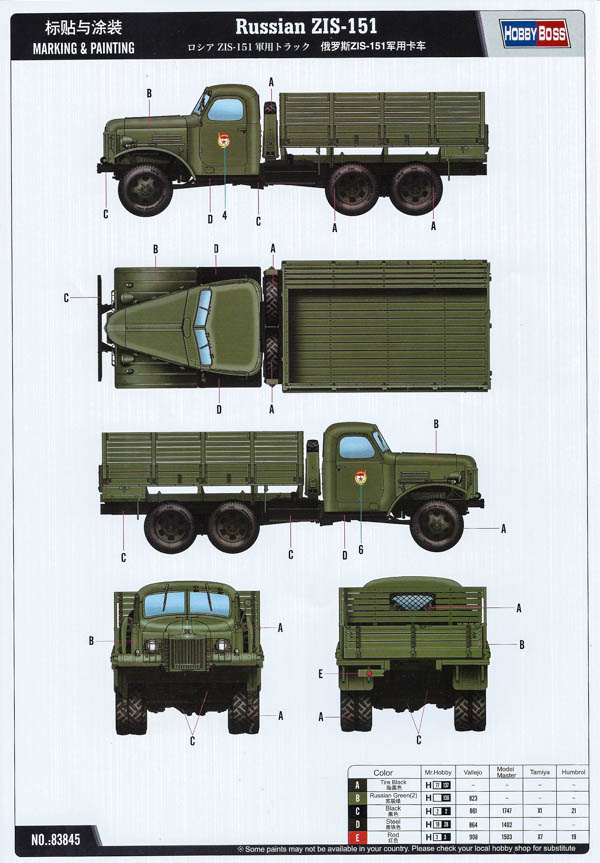 HobbyBoss - Russian ZIS-151