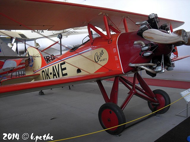 Die Avia Ba.122 im Museum Prag/Kbely