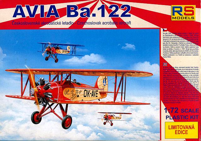 RS Models - Avia Ba.122 