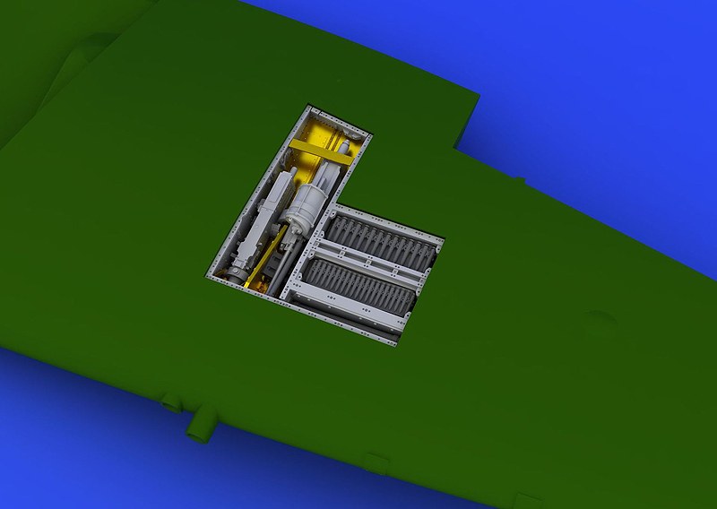 Spitfire Mk.XVI gun bays