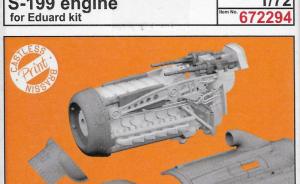 Bausatz: S-199 engine PRINT 1/72