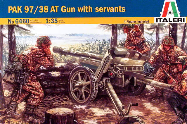 Italeri - Pak 97/38 AT Gun with servants