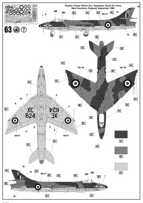 Hawker Hunter FGA.9/Mk.58