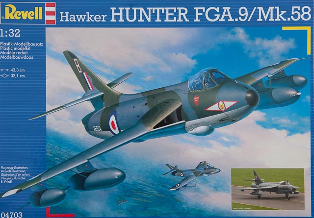 Revell - Hawker Hunter FGA.9/Mk.58