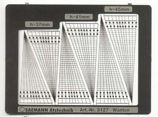 Saemann-Aetztechnik - Fotoätzteile für Wanten