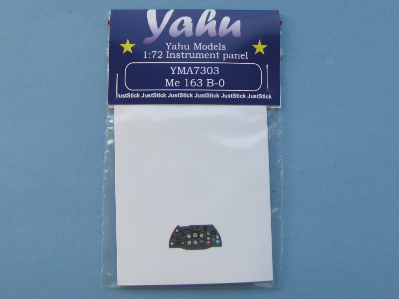 Yahu Models - Me 163 B-0 Instrument Panel