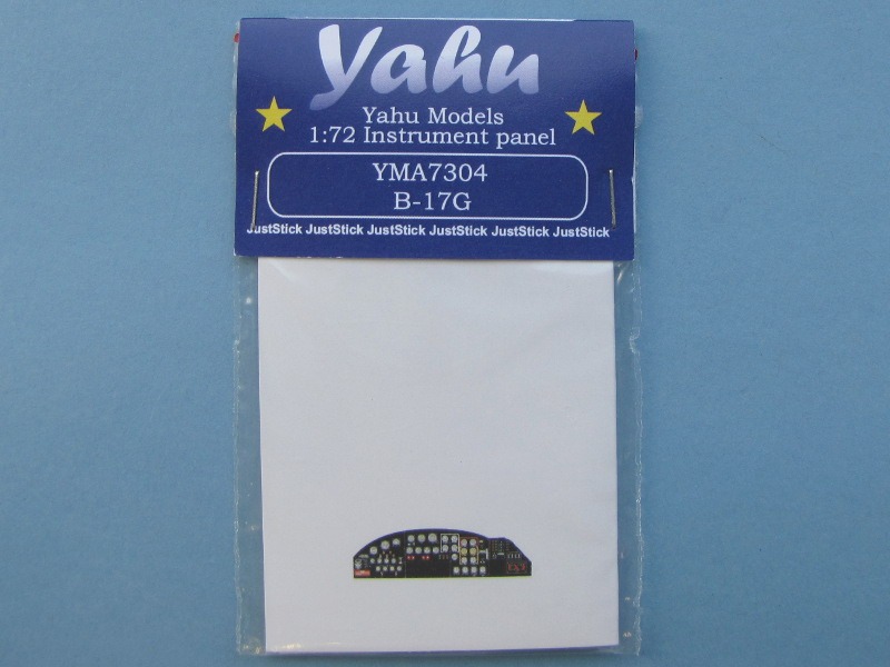 Yahu Models - B-17G Instrument Panel